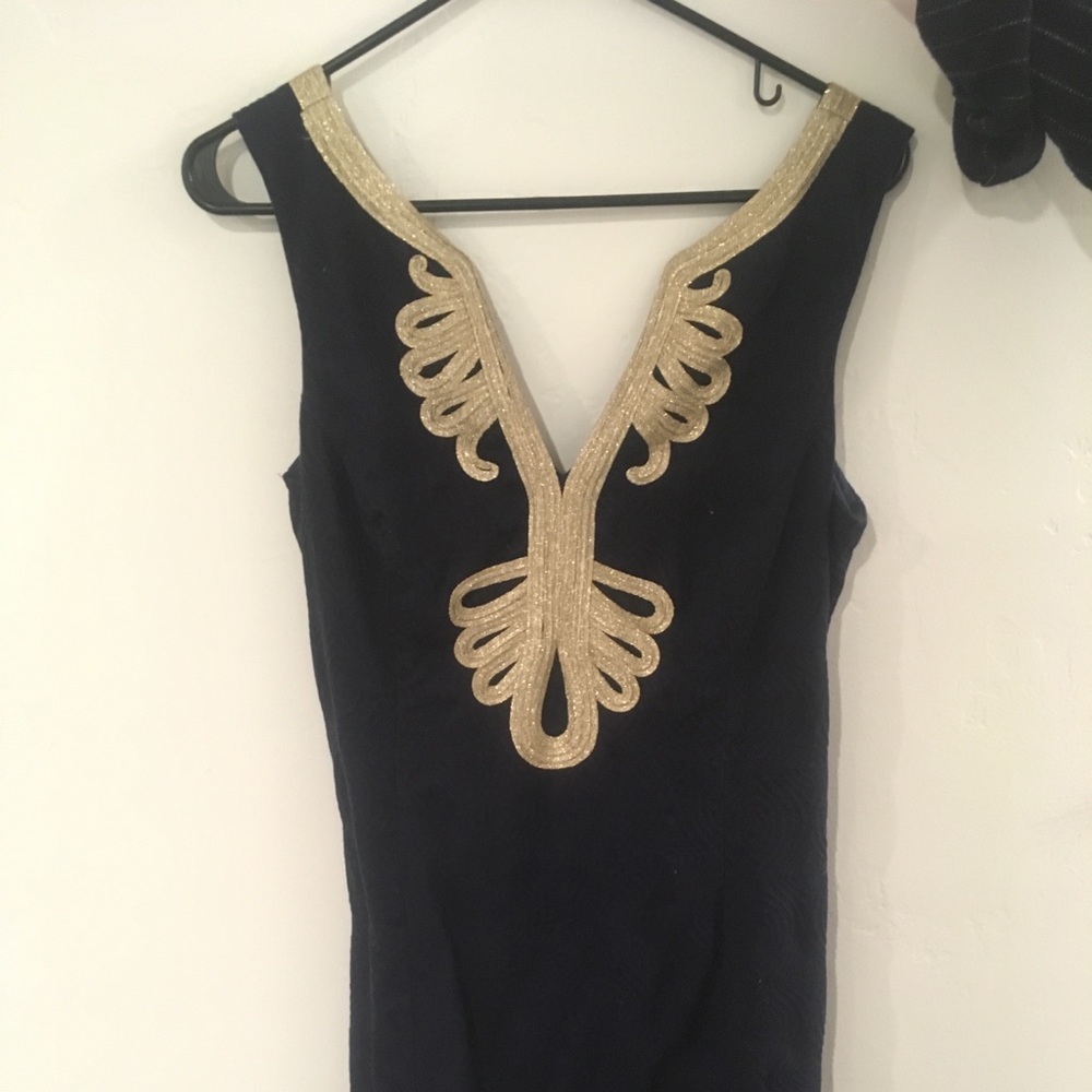 Navy Lilly Pulitzer Dress! Almost new!